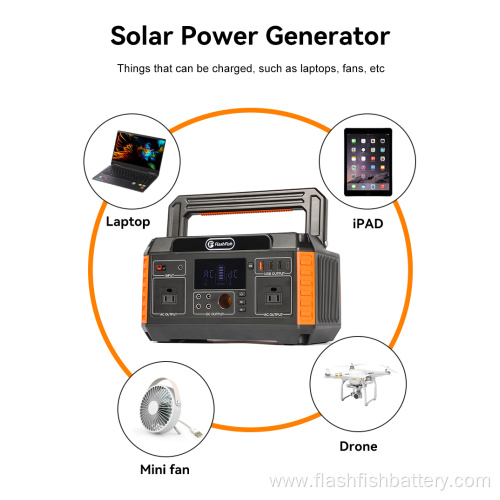 220V 500W portable power station generator